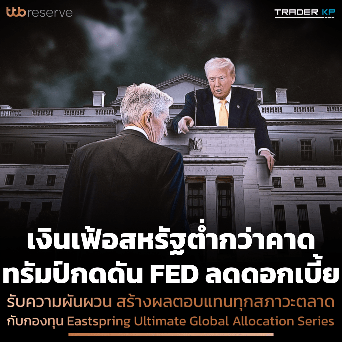 ทรัมป์กดดัน FED ให้ลดดอกเบี้ยทันที 1% หลังเงินเฟ้อสหรัฐฯ เดือน พ.ค.&nbsp;ออกมาต่ำกว่าคาด
